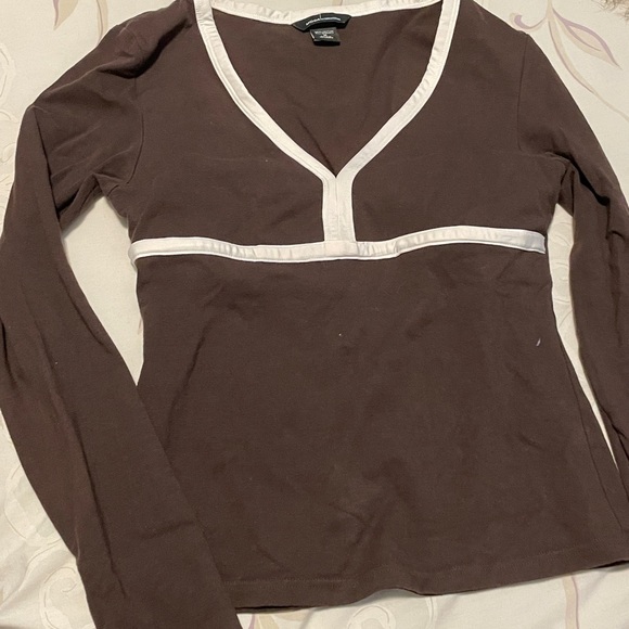 Choclate Brown Full sleeve top, Size: Medium - Picture 2 of 2